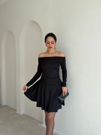 TAMİ Elbise 9067 - Siyah - 2