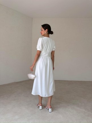 TERESA Midi Elbise 0493 - 2