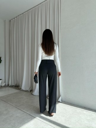TERZİC Pantolon 8350 - Füme - 4