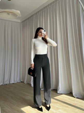 TERZİC Pantolon 8350 - Füme - 2