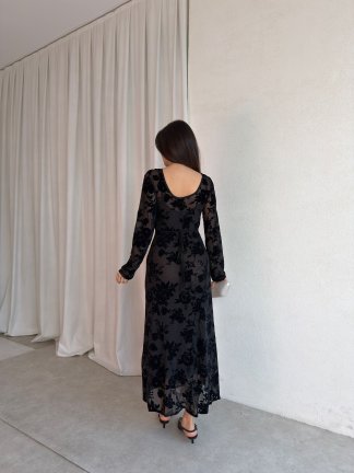 TİMBER Elbise 8826 - Siyah - 3