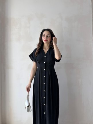 TİTA Maxi Elbise 4736 - Siyah - 2