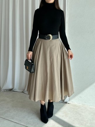 TORRES Midi Etek 9325 - Krem - 3