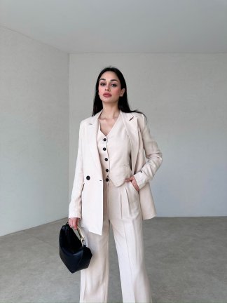 TOSCANA Takım 6666 - Krem - 1