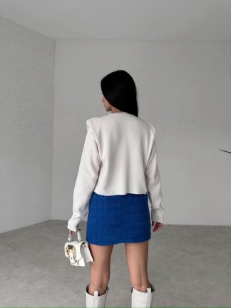 Triko DRACULA Hırka 2345 - Krem - 4