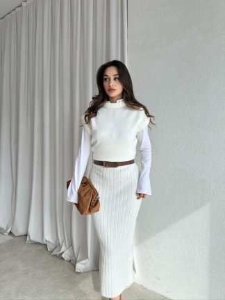 Triko WİNONA Takım 6483 - Beyaz - 3