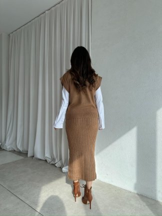 Triko WİNONA Takım 6483 - Kahverengi - 4
