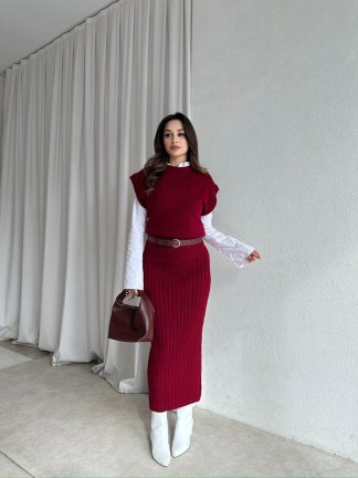 Triko WİNONA Takım 6483 - Bordo - 3