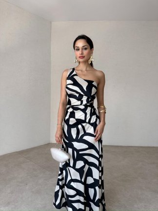 TRUDY Maxi Elbise 8273 - 3
