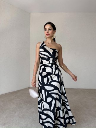 TRUDY Maxi Elbise 8273 - 1