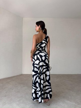 TRUDY Maxi Elbise 8273 - 4
