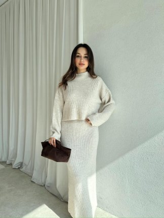UPSET Triko Takım 8667 - Krem - 3