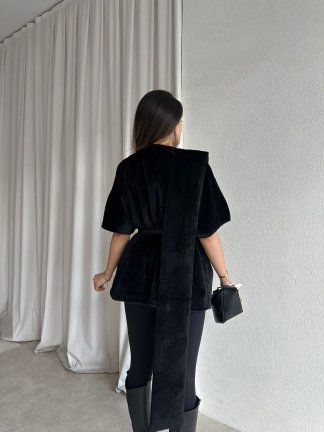 VELOURA Panço 6432 - Siyah - 4