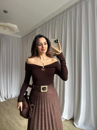 VEXA Bluz 8480 - Acı Kahve - 3