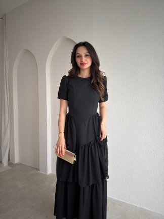 VİLLEROY Midi Elbise 1700 - Siyah - 1