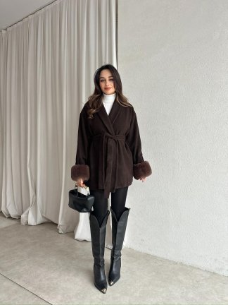 VİOREN Kaban 8721 - Acı Kahve - 2