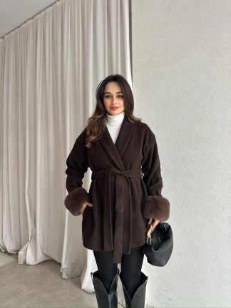 VİOREN Kaban 8721 - Acı Kahve - 3