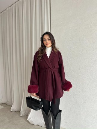 VİOREN Kaban 8721 - Bordo - 3