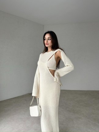 VİVİEN Maxi Elbise 1686 - 3