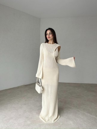 VİVİEN Maxi Elbise 1686 - 4