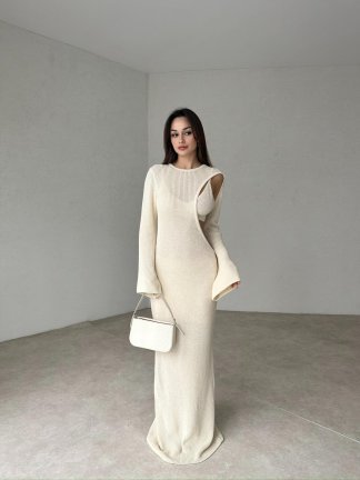 VİVİEN Maxi Elbise 1686 - 5