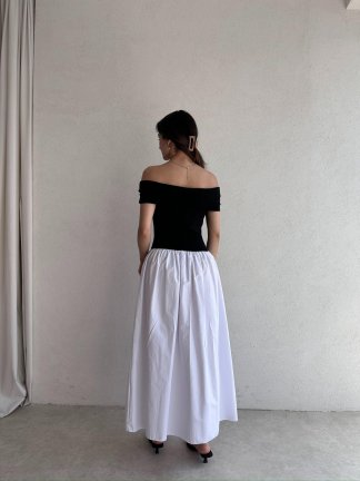 VOLTER Maxi Elbise 8488 - Siyah - 3