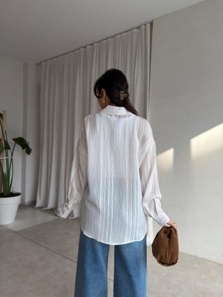 VUAL Gömlek 8888 - Beyaz - 3