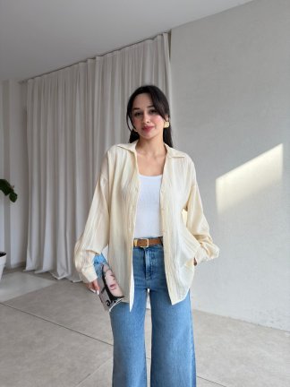 VUAL Gömlek 8888 - Sarı - 1