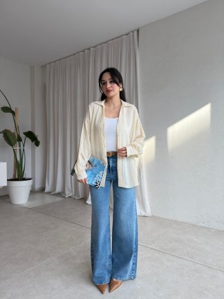 VUAL Gömlek 8888 - Sarı - 2