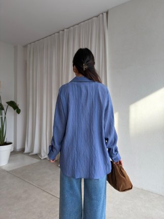 VUAL Gömlek 8888 - Mavi - 3