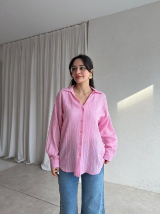  VUAL Gömlek 8888 - Pembe - 2