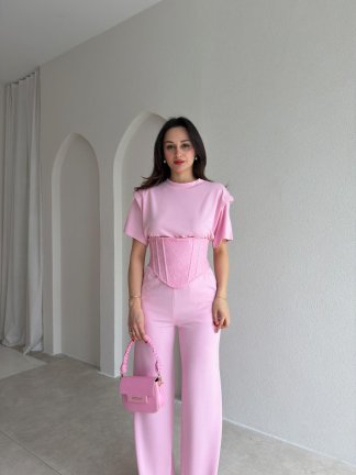 WALLET Üçlü Takım 5482 - Pembe - 2