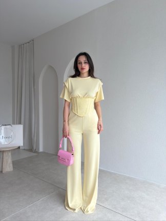 WALLET Üçlü Takım 5482 - Sarı 