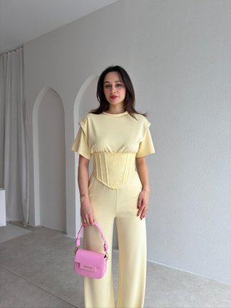 WALLET Üçlü Takım 5482 - Sarı - 2