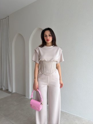 WALLET Üçlü Takım 5482 - Vizon - 3