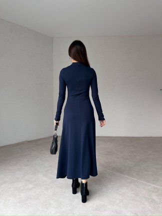 WİNGARD Maxi Elbise 1304 - Lacivert - 4