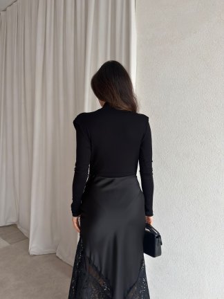 WOEN Bodysuit 8469 - Siyah - 2