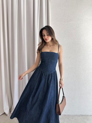 WOLF Maxi Elbise 4575 - 1