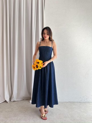 WOLF Maxi Elbise 4575 - 3