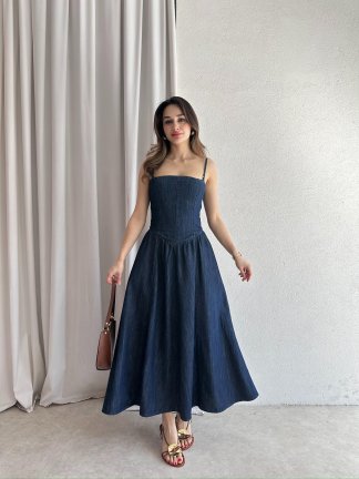 WOLF Maxi Elbise 4575 - 2