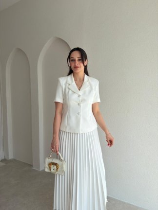 WOLFORD Etekli Takım 8958 - Beyaz 