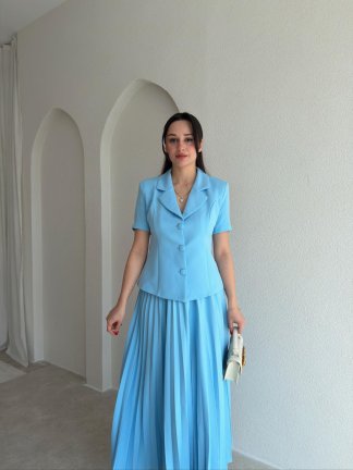 WOLFORD Etekli Takım 8958 - Mavi 