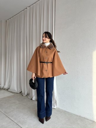 ZANGER Kürklü Panço 8550 - Camel - 3