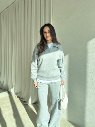 ZAURA Takım 8490 - Gri - 3