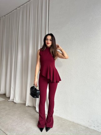 ZENO Takım 8692 - Bordo - 2