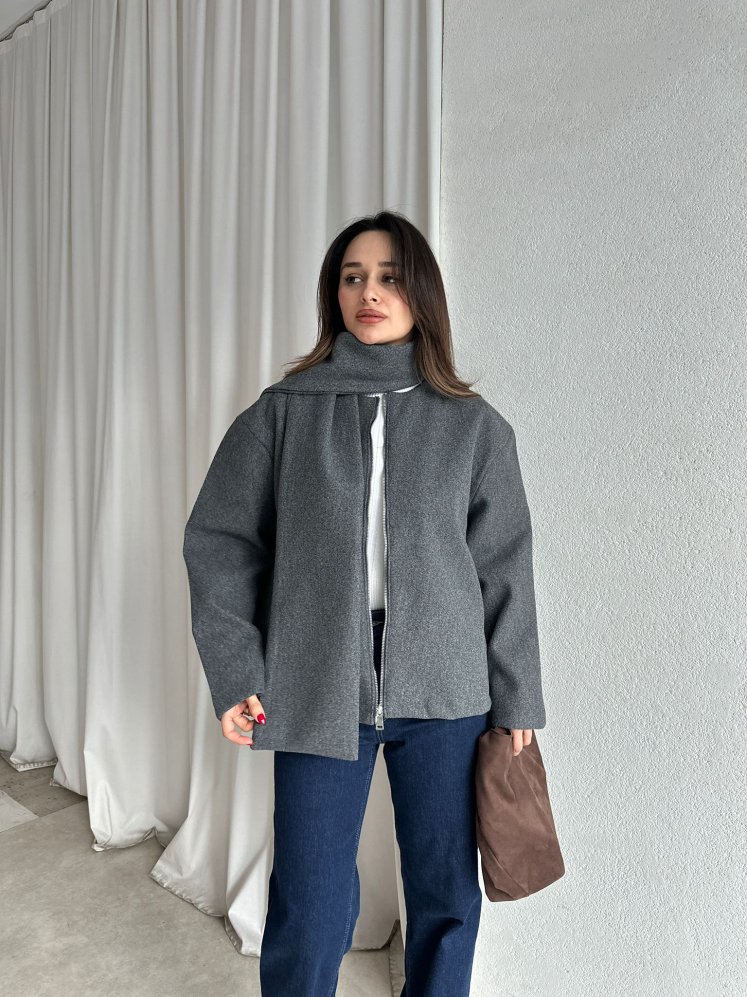 ALİNE Ceket 8463 - Füme - Mooi Butik