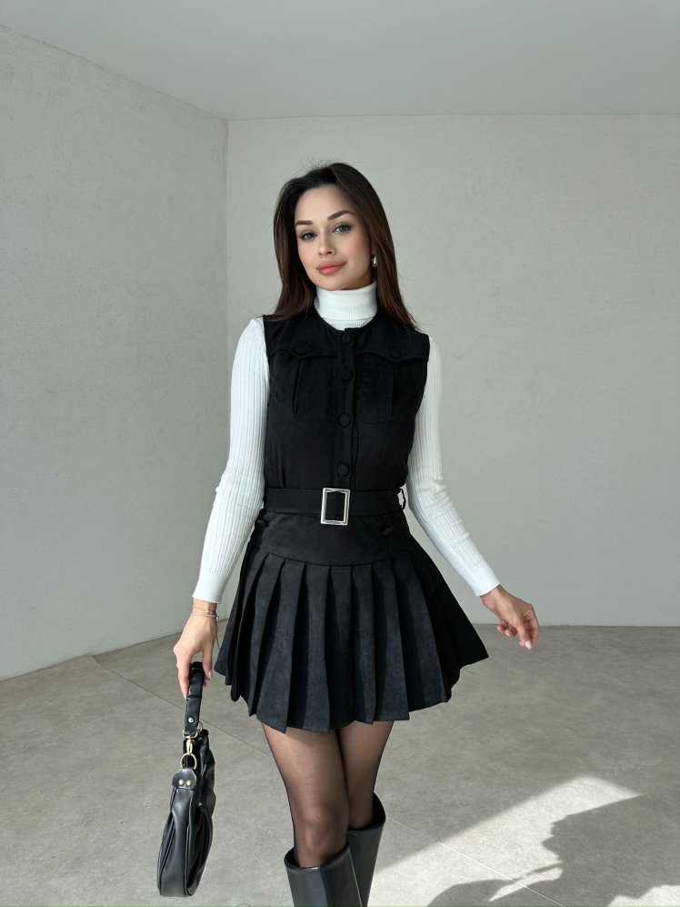 ALLEN Takım 2461 - Siyah - Mooi Butik