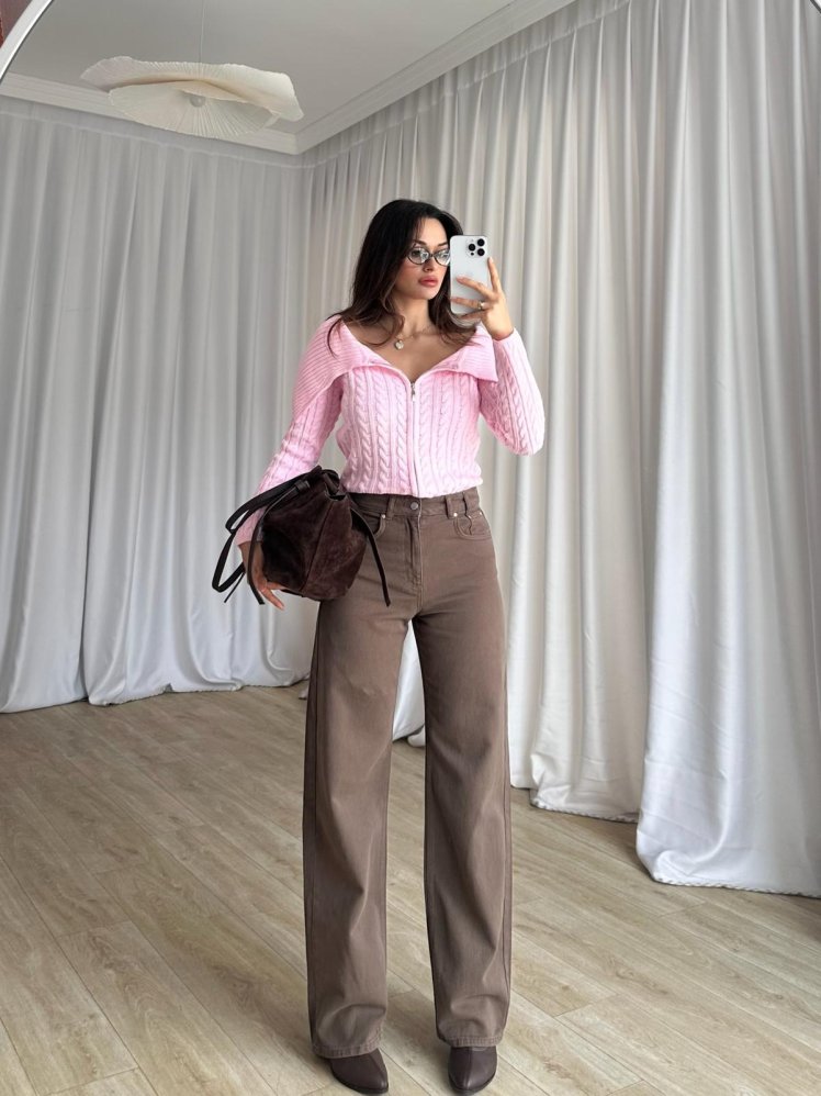 ALLURE Jean 8251 - Kahverengi - Mooi Butik (1)