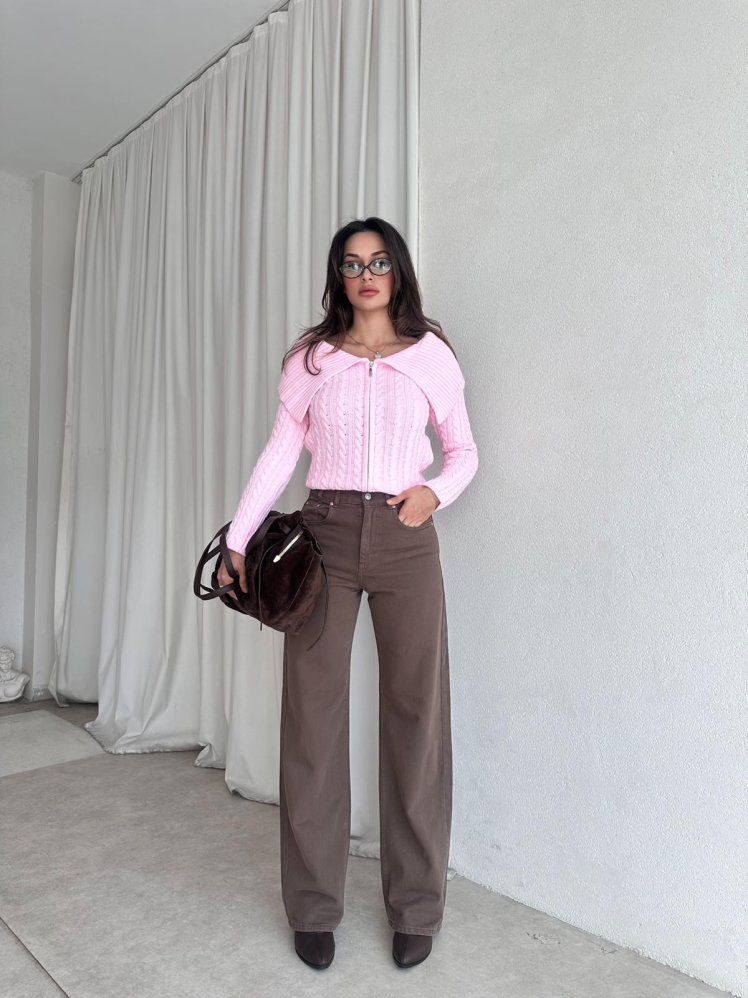 ALLURE Jean 8251 - Kahverengi - Mooi Butik