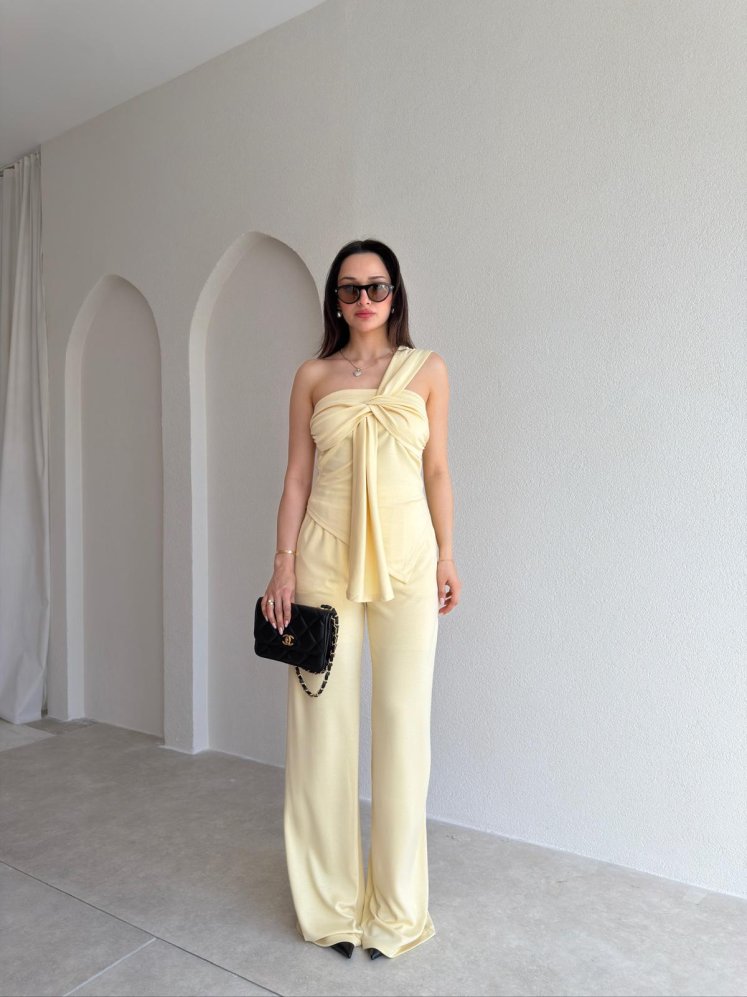 ALPİNE Takım 6666 - Sarı - Mooi Butik